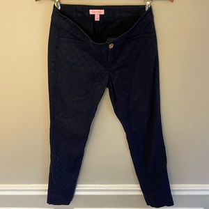 Lily Pulitzer Navy Pants - Size 2